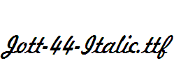 Jott-44-Italic