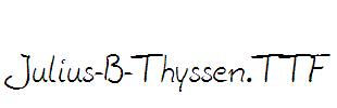 Julius-B-Thyssen