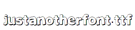 JustAnotherFont