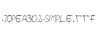 jopea302-Simple