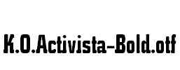 K.O.Activista-Bold