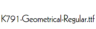 K791-Geometrical-Regular