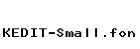 KEDIT-Small