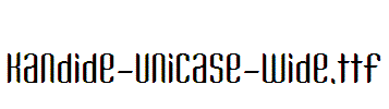 Kandide-Unicase-Wide