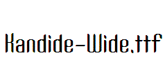 Kandide-Wide