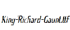 King-Richard-Gaunt