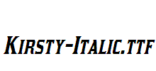 Kirsty-Italic