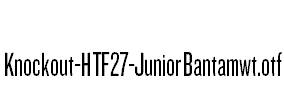 Knockout-HTF27-JuniorBantamwt