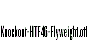 Knockout-HTF46-Flyweight