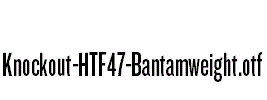 Knockout-HTF47-Bantamweight