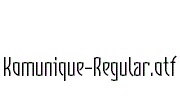 Komunique-Regular