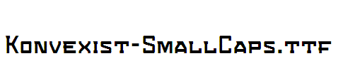 Konvexist-SmallCaps