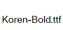 Koren-Bold