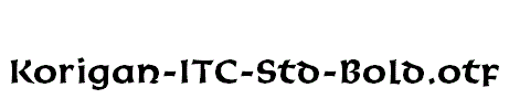 Korigan-ITC-Std-Bold