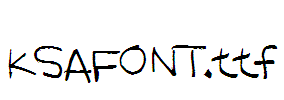 KSAFONT