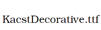 KacstDecorative