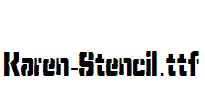 Karen-Stencil