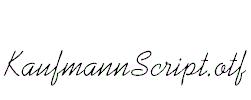 KaufmannScript