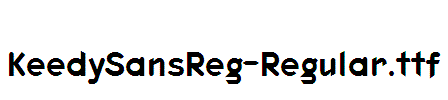 KeedySansReg-Regular