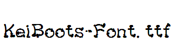 KeiBoots-Font