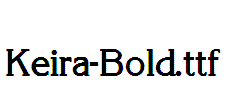 Keira-Bold