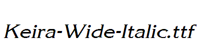 Keira-Wide-Italic