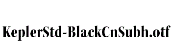 KeplerStd-BlackCnSubh