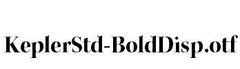 KeplerStd-BoldDisp