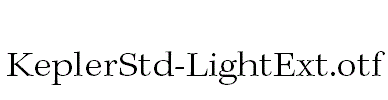 KeplerStd-LightExt