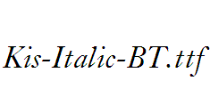 Kis-Italic-BT