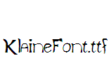 KlaineFont