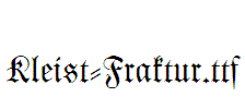 Kleist-Fraktur