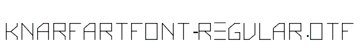 KnarfArtFont-Regular