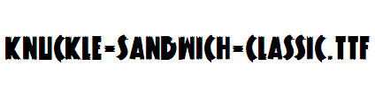 Knuckle-Sandwich-Classic