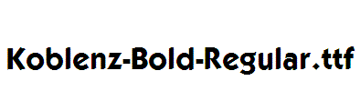 Koblenz-Bold-Regular