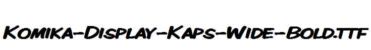 Komika-Display-Kaps-Wide-Bold