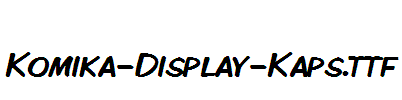 Komika-Display-Kaps