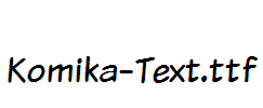 Komika-Text