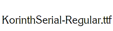 KorinthSerial-Regular