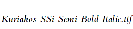 Kuriakos-SSi-Semi-Bold-Italic