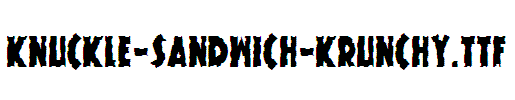 Knuckle-Sandwich-Krunchy
