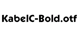 KabelC-Bold