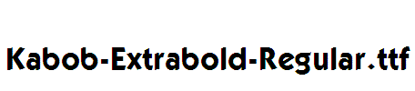 Kabob-Extrabold-Regular