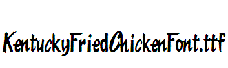 KentuckyFriedChickenFont