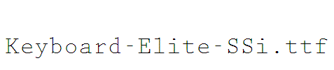 Keyboard-Elite-SSi