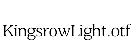 KingsrowLight