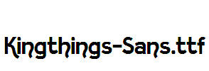 Kingthings-Sans