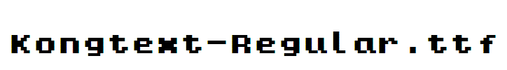 Kongtext-Regular
