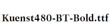 Kuenst480-BT-Bold