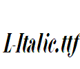 L-Italic